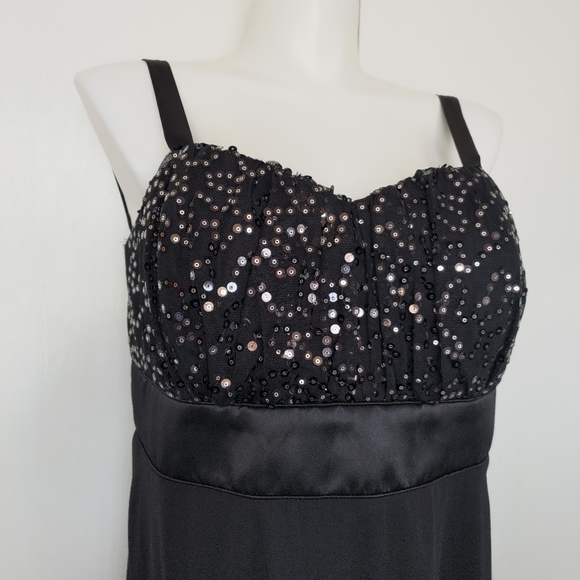 Black Sequin Dress size 16W - Picture 3 of 6